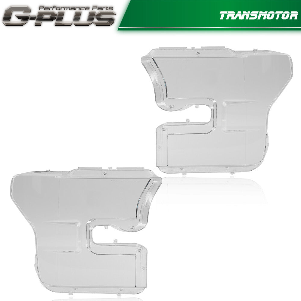 Suitable for 15 - 17 for left and right headlight replacement lenses - v
