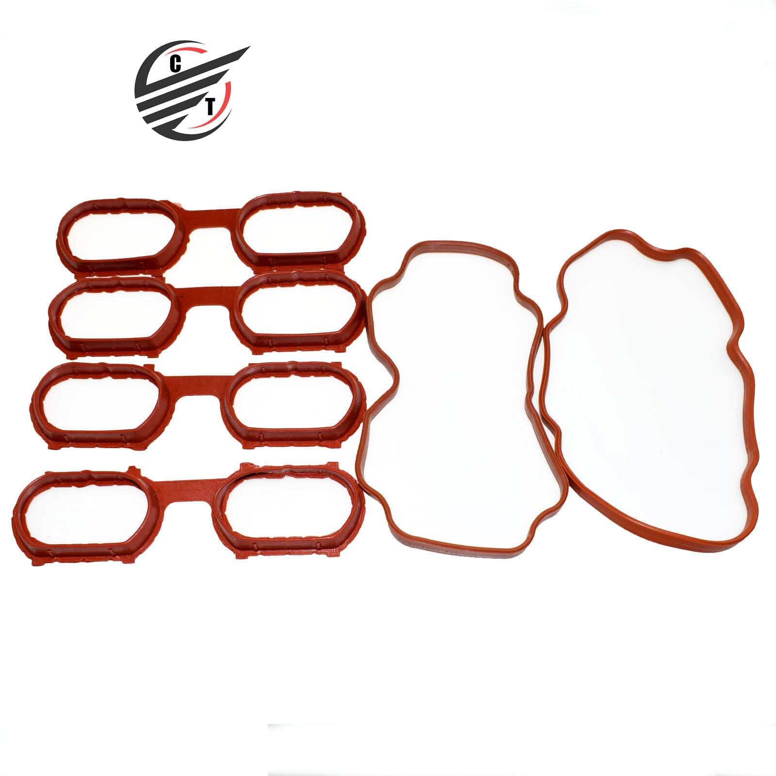 for BMW 740i 740iL 540i X5 11611433328 Intake Engine Manifold Cover Gaskets 6PCS