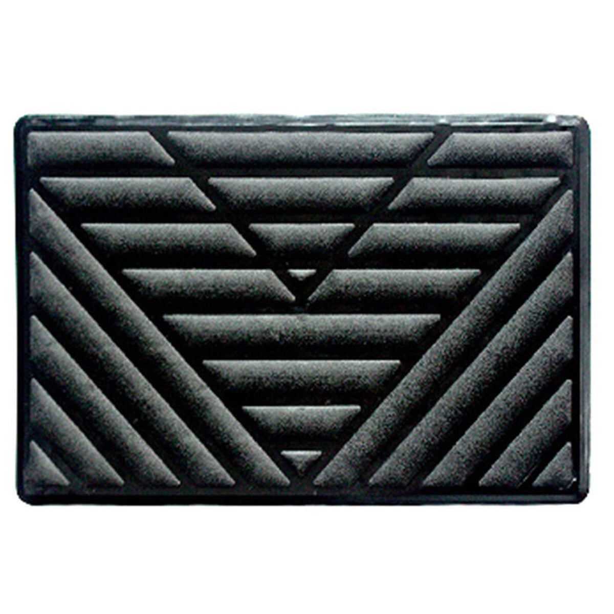 Car Floor Carpet Pad Heel Foot Mat PVC Pedal Patch Cover Accessory 9.84x5.91in