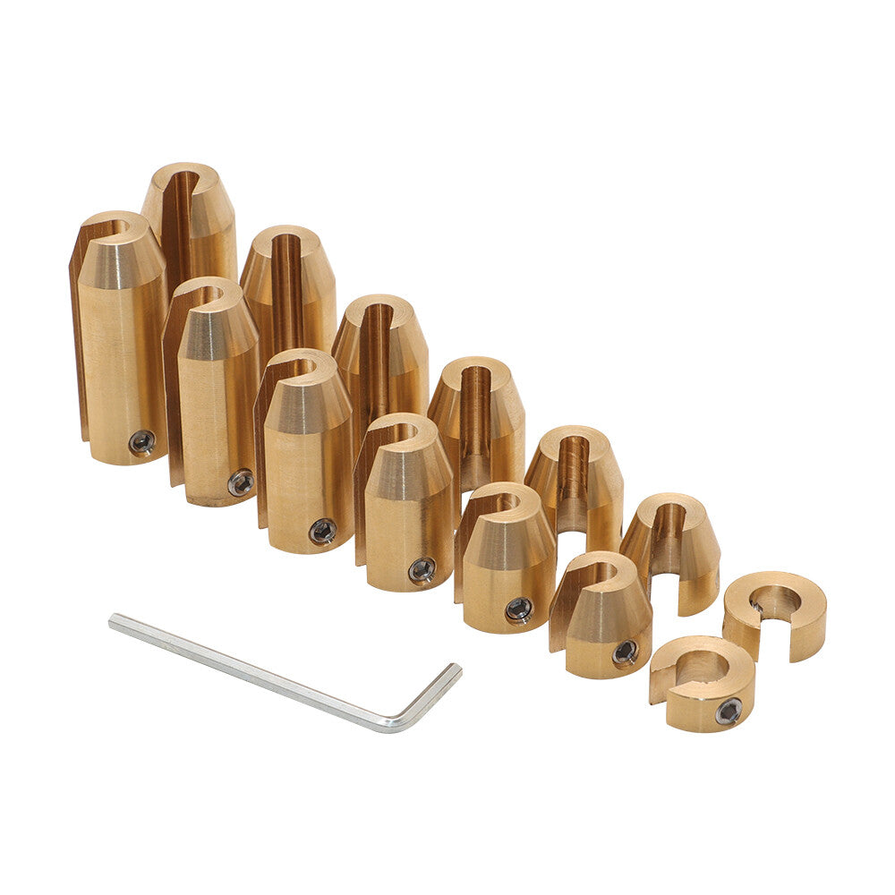 14Pcs Reusable Motorcycle Brass Wheel Spoke Balance Weights Refill Kits New Q