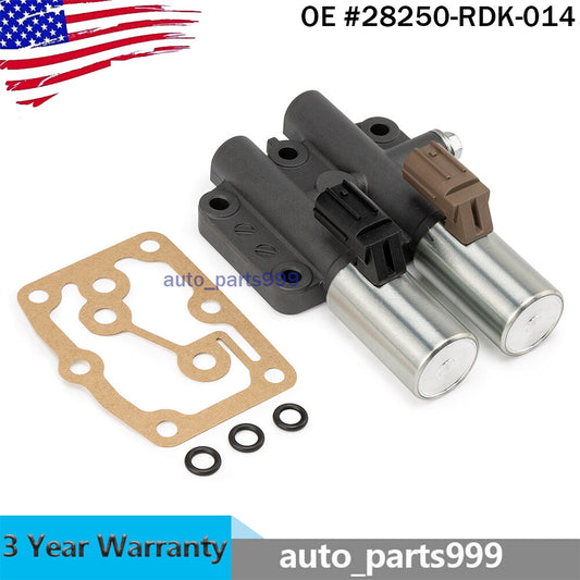 Dual linear solenoid valve for transmission suitable for Honda Accord 3.5L 2003-2009 28250-RDK-014- n