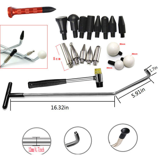 Dent Removal Rods Newly Design Hook Tools Push Rod Car Crowbar v