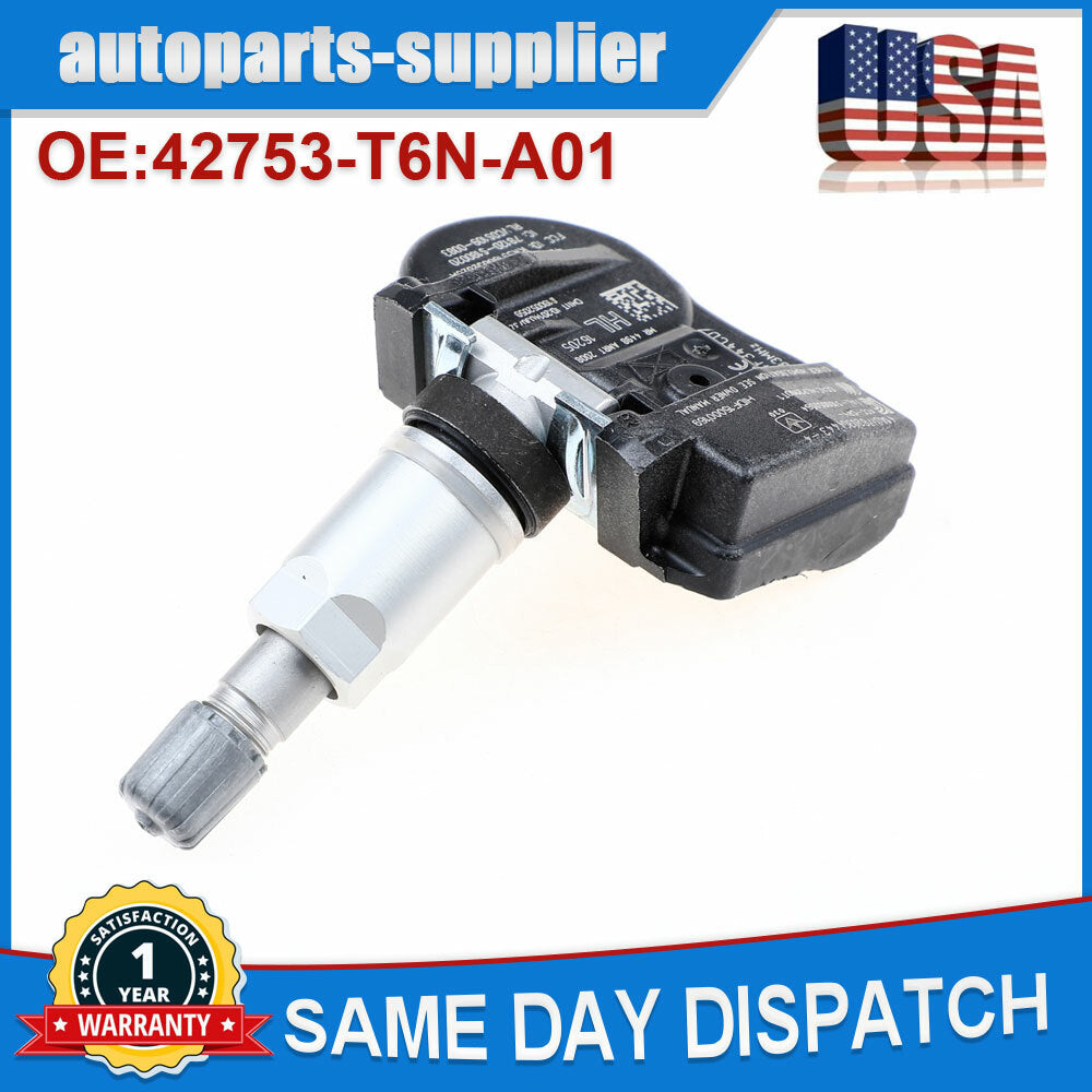 4PCS 42753-T6N-A01 Tire Pressure Sensor TPMS for Honda Odyssey for Acura 433MHz