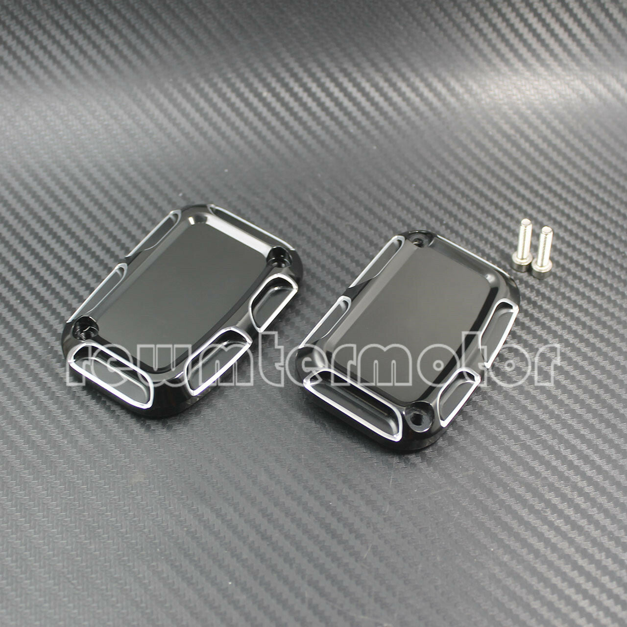 Left  Right Brake Master Front Cylinder Cover Fit for Harley Touring CVO VRSCD