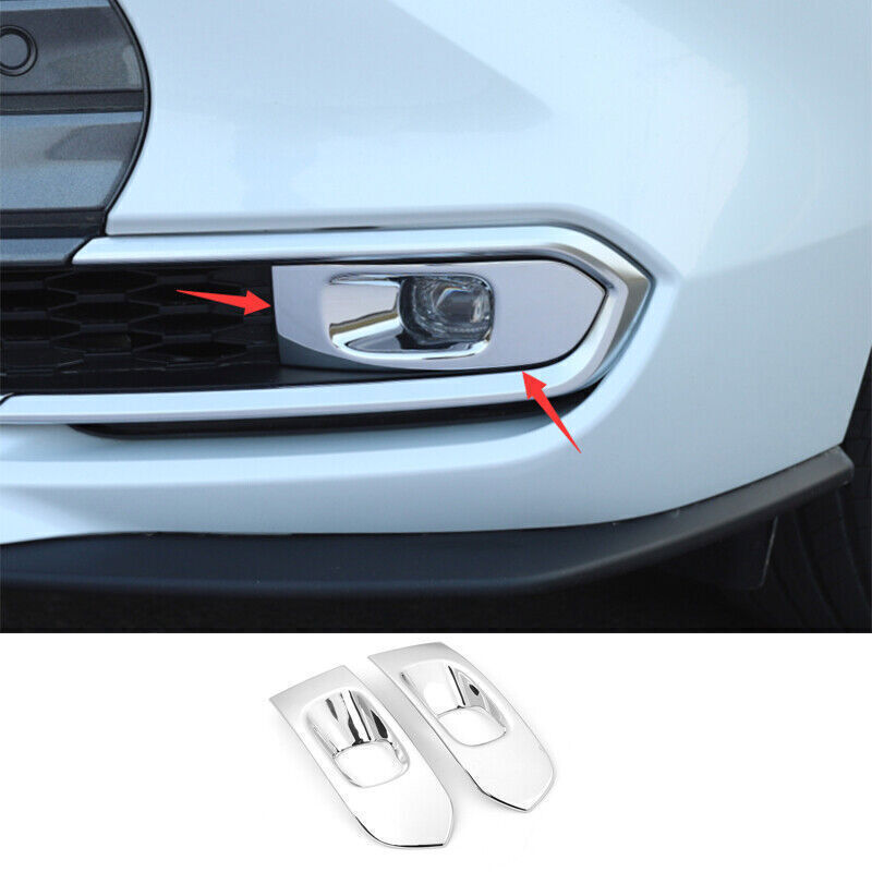 for Toyota for Sienna 2021-2023 Chrome ABS Exterior Front Fog Light Frame Trims New