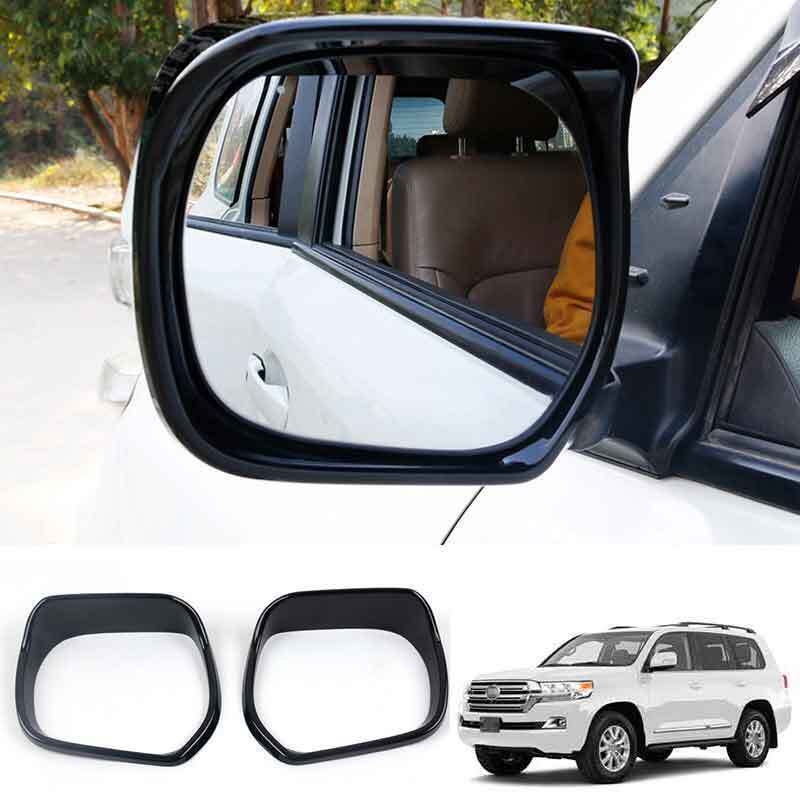 2X for Range Rover Evoque 2012-2019 ABS Chrome Rearview Mirror Rain Eyebrow Trim v
