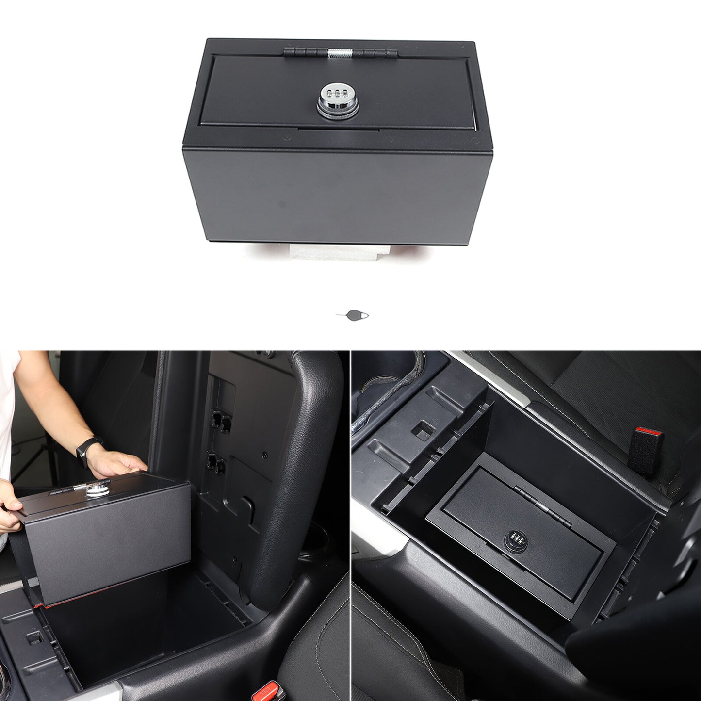 Black central control security storage box vault suitable for Titan 2016 - 2023 - n