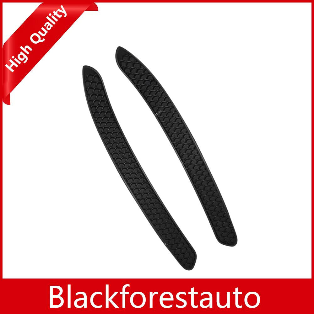 2pc for Benz C117 CLA  AMG 2014-2019 Left + Right Rear Bumper Grille Cover Trim Q