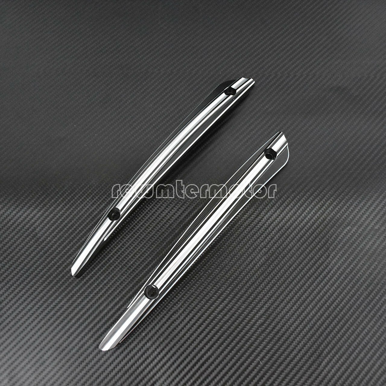 CNC Windshield Side Trim Black Fit for Harley Road Glide FLTRX FLTRXS 2015-2017 Q
