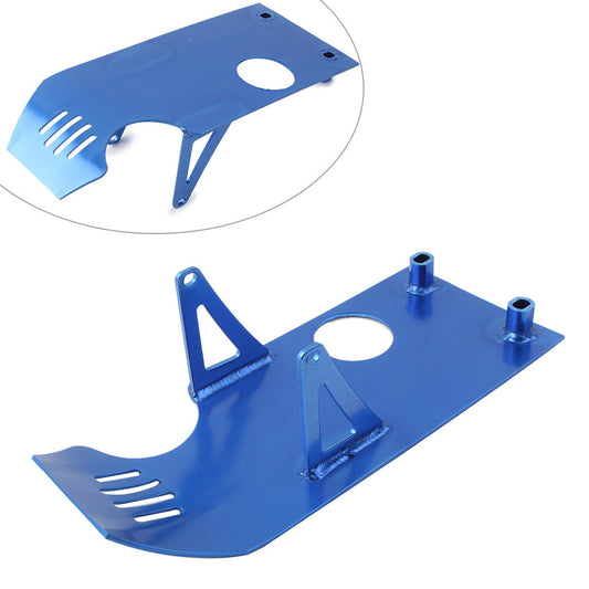Motorunterfahrschutz f¨¹r for Honda CRF50 / XR50 00-07 Pit Dirt Bikes Aluminum Blau