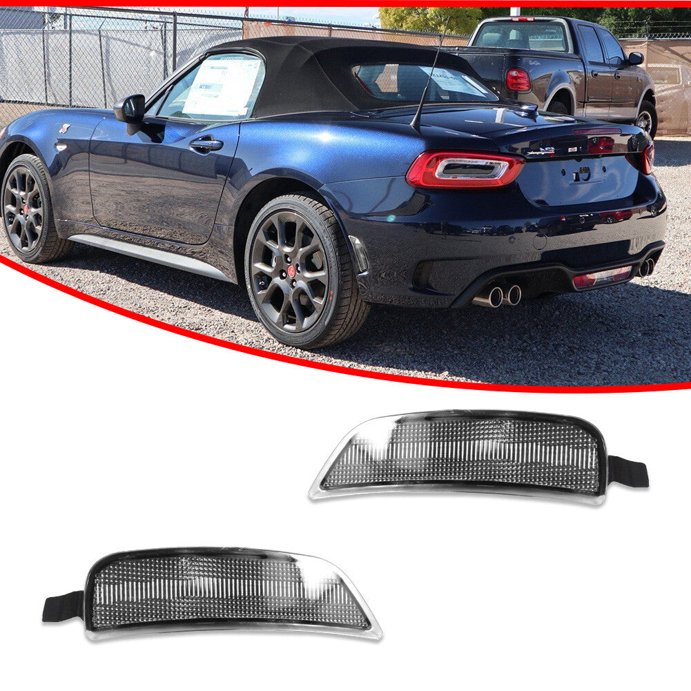 2 Piece Clear Lens Rear Side Marker Light Housing Kit for 2016 - 2023 for Mazda MX-5 Miata - v