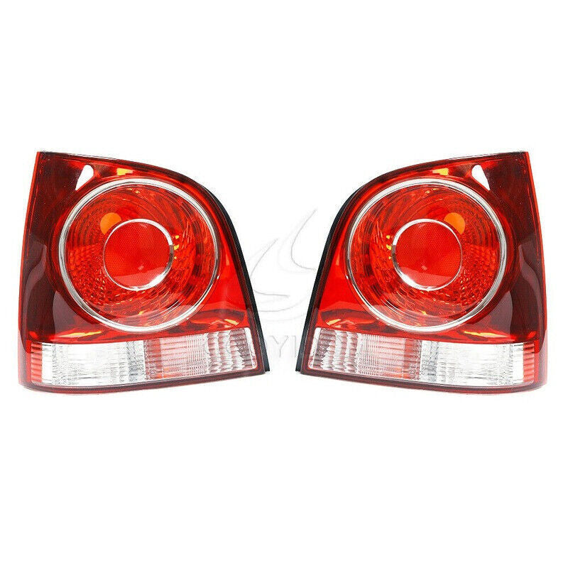 1Pair Rear Tail Light Tail Lamp shell for Volkswagen Polo 2006-2010 Left Right