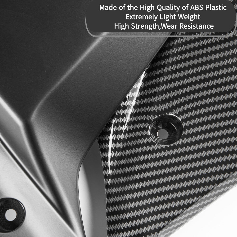 Carbon Fiber Front Side Headlight Fairing For 2009-2012 for KAWASAKI ZX-6R ZX6R