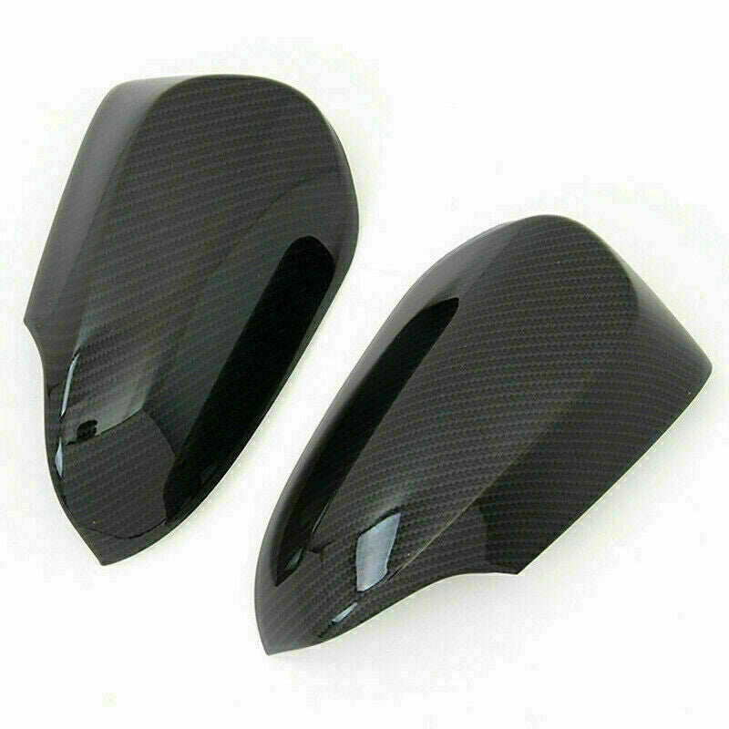 Carbon Look Interior Door Handle Bezel Frame for Smart Fortwo 451 2010-2014- v