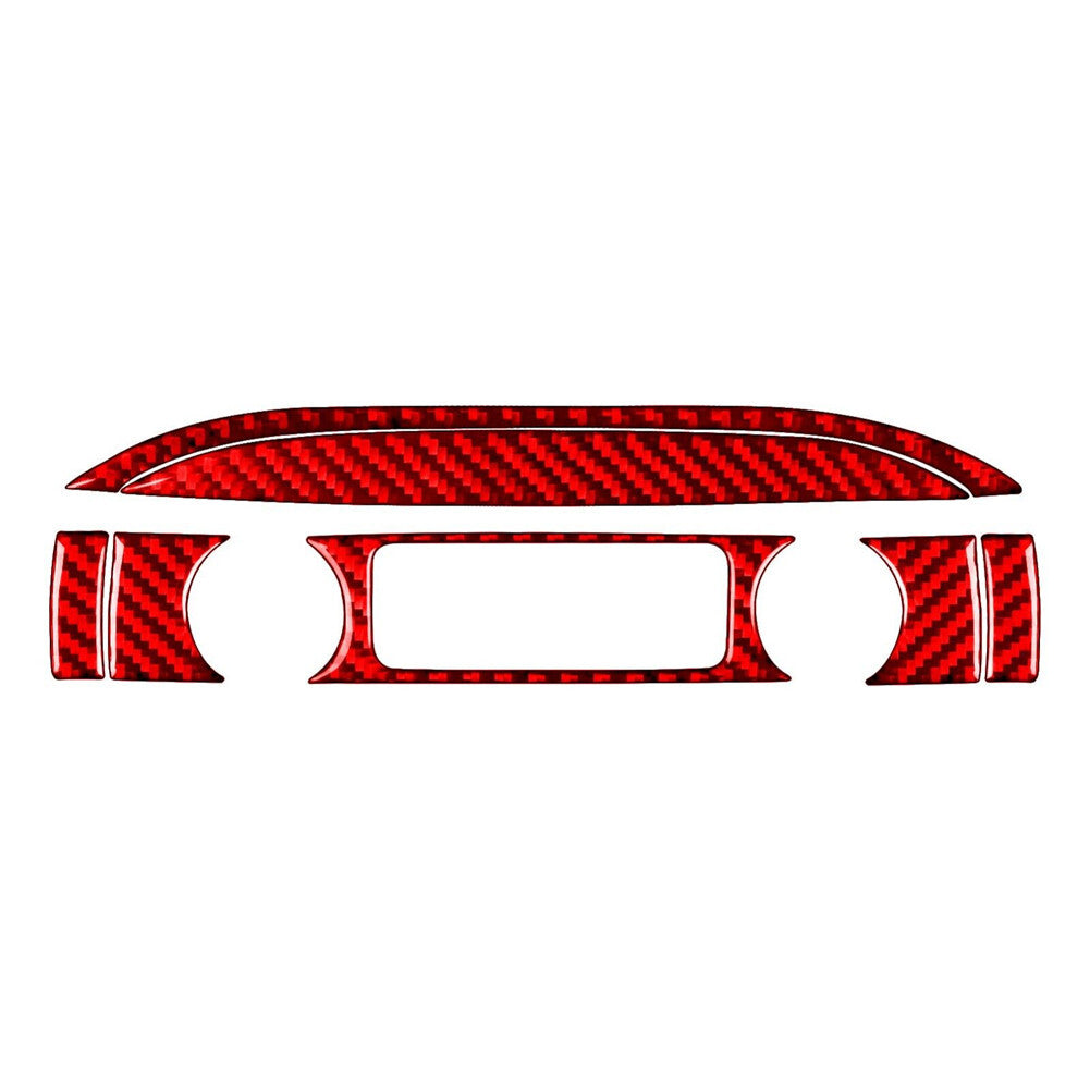 4x Carbon Fiber Interior Front Window Panel Cover Trim For X1 F48 2016-2018 v