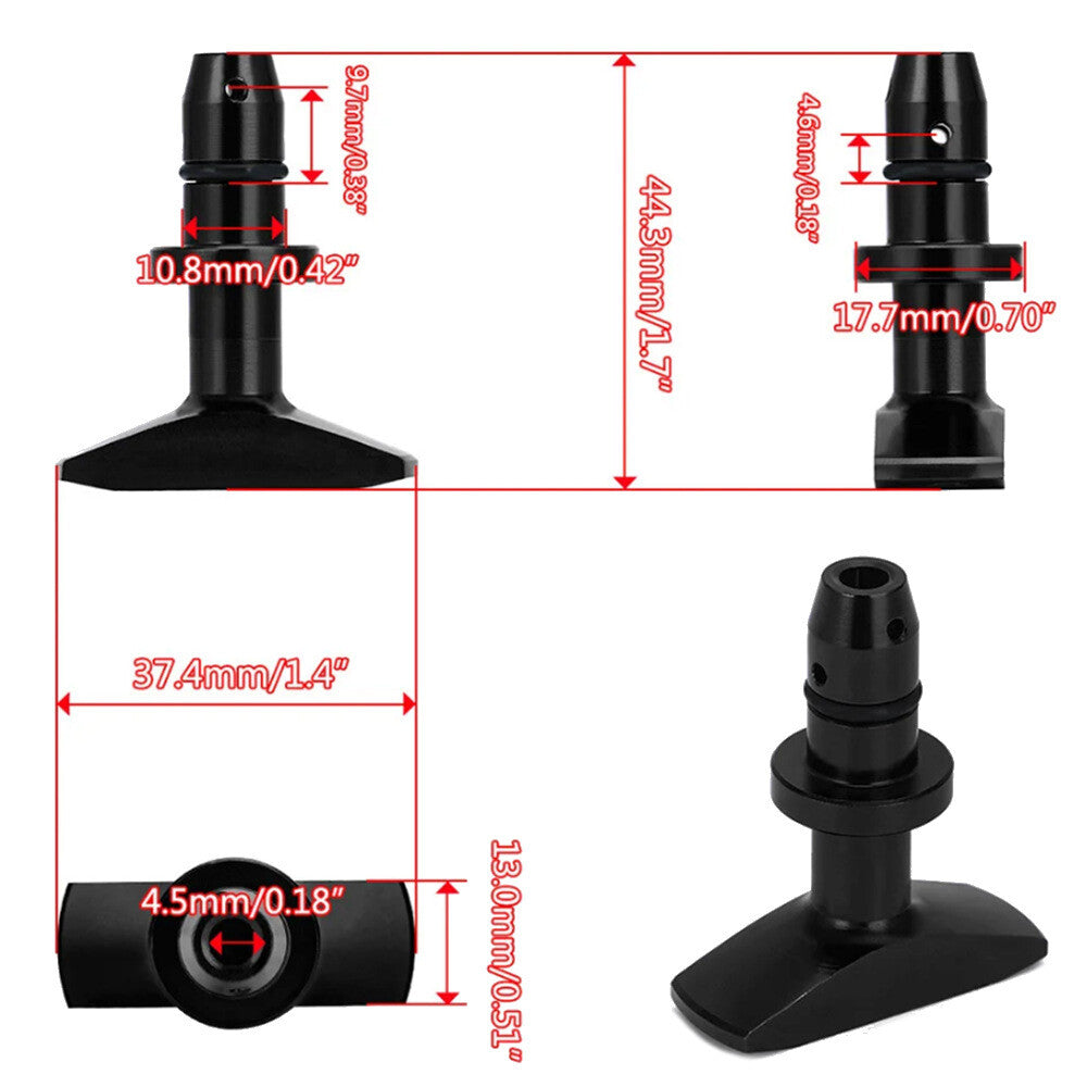 Purple Car Oil Dipstick Handle for Ford for Mustang for Dodge for Chrysler for Jeep V8 Engines