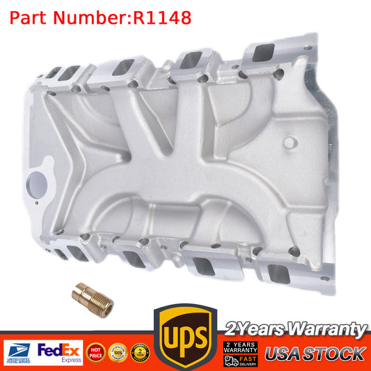 Intake Manifold Aluminum Dual Plane for Edelbrock 7105 FE 390 406 410 427 428 Q