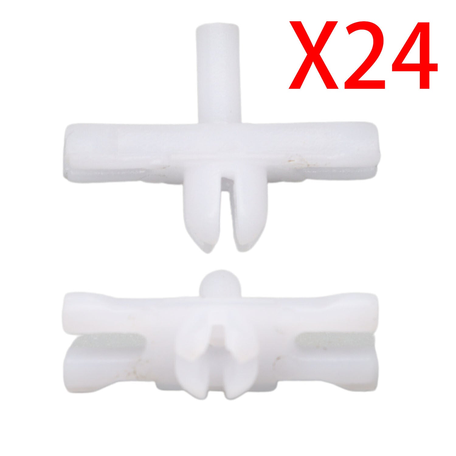24 Trim Protective Clip White for 1985-1993 for VW Cabriolet 1.8L 1781CC 155853585