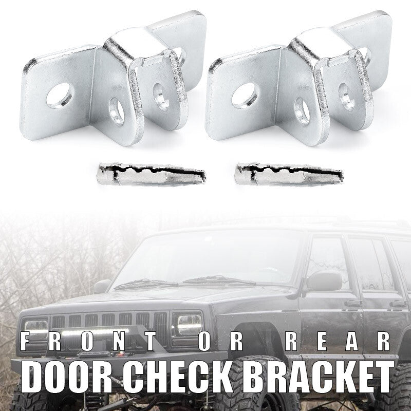 Pack of 2 For 84-01 for Jeep Cherokee 55002361 Door Check Arm Assembly Repair Set US