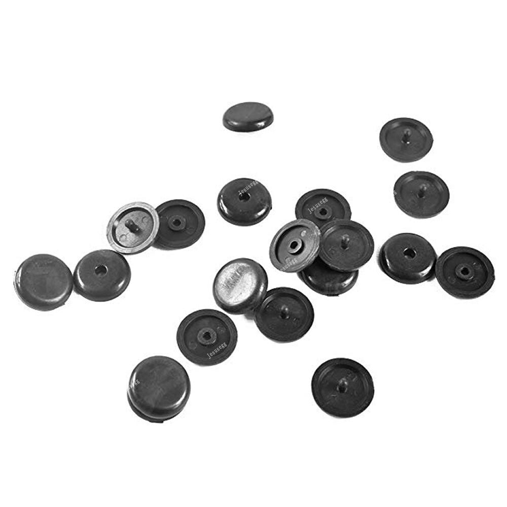 50 Sets Car Safety for Seat Belt Buckle Fastener Retainer Seatbelt Stop Button Tools Q