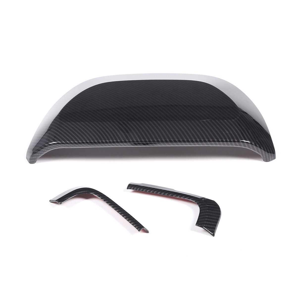 ABS matte black navigation screen internal frame trim for Jaguar for F-Type 2013-18