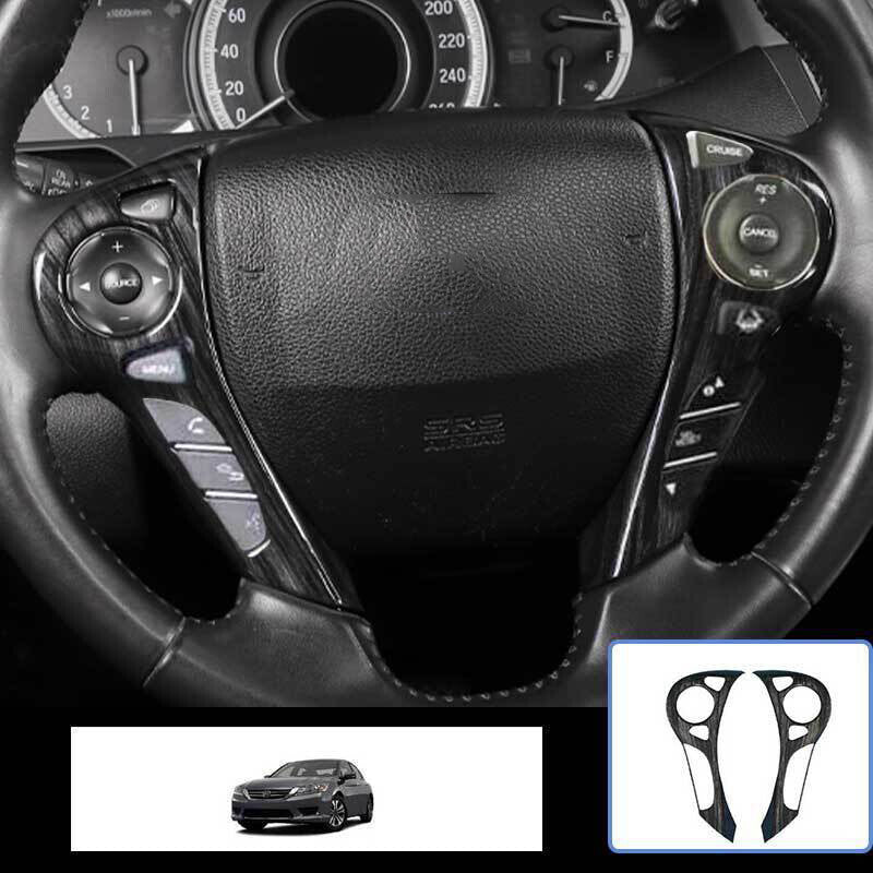 Red Roof Interior Microphone Frame Cover Decor for Dodge Durango 2017+2PCS- v