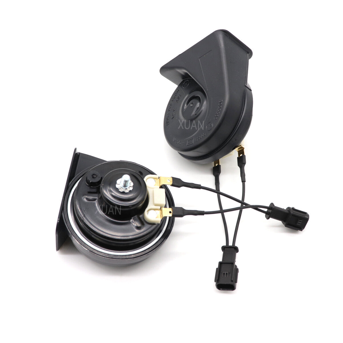 A Pair 110dB 12V Car Auto Snail Horn For New for Honda CR-V for CIVIC Accord FIT Odyssey