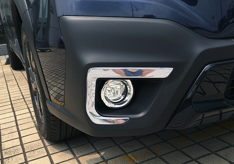 for Subaru Outback 2020-2023 ABS Chrome Front Fog Light Lamp Eyebrow Cover Trim