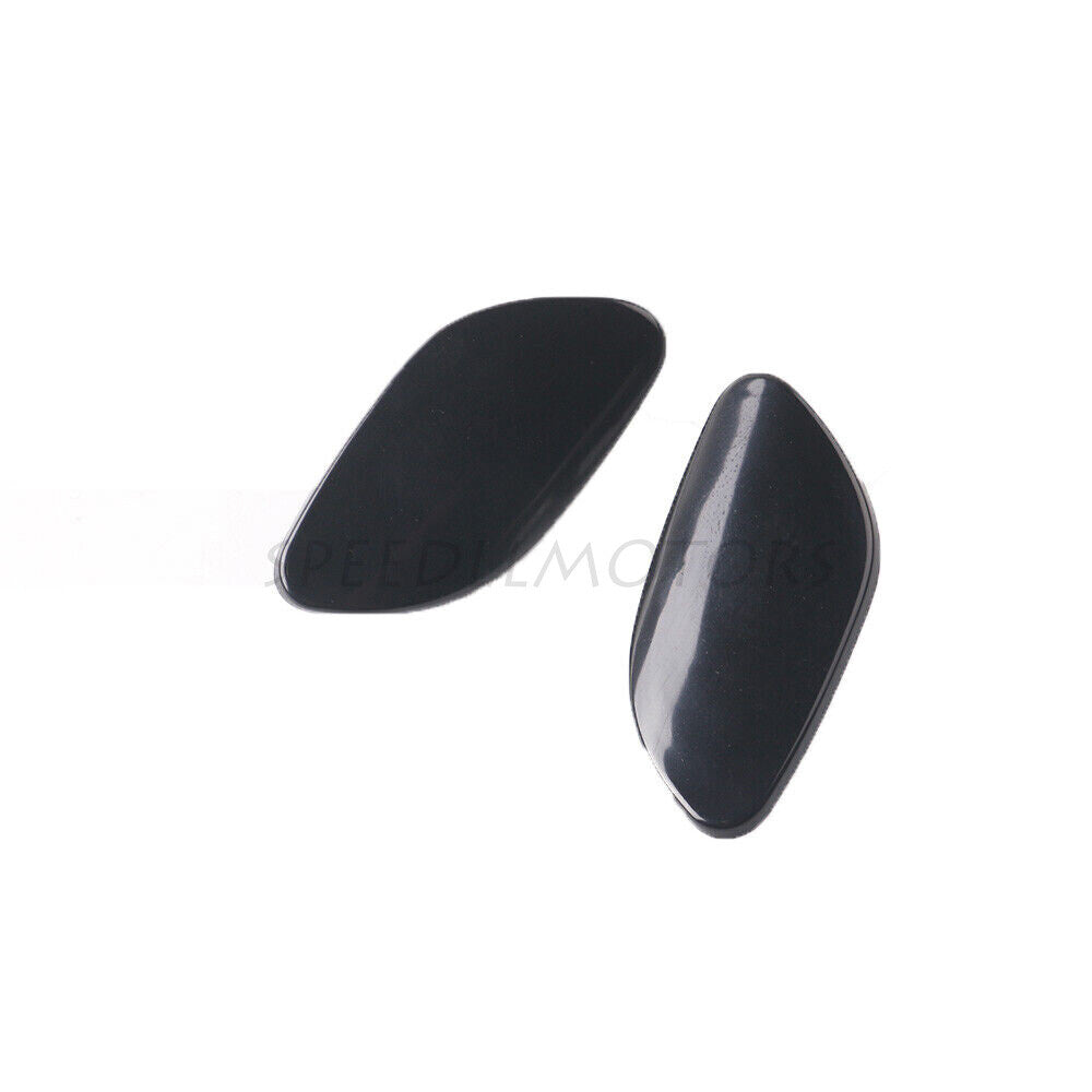 Pair Headlight Wash Nozzle Cover Fits 2007-2013 for Volvo S80 39870059 39870060 Q