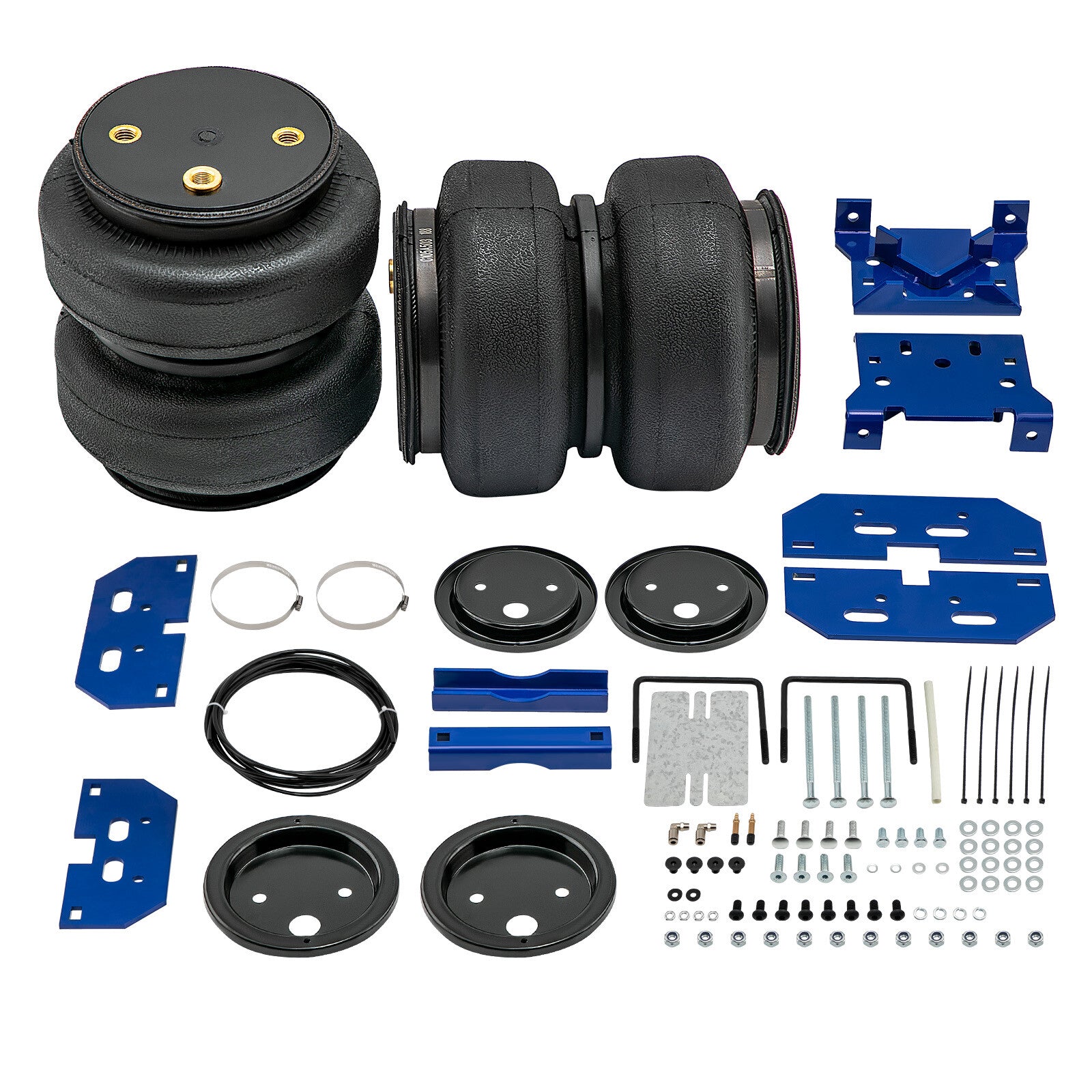 Rear Air Suspension Spring Bag Kit 5000lbs for Ram 2500 3500 4WD 2011-201