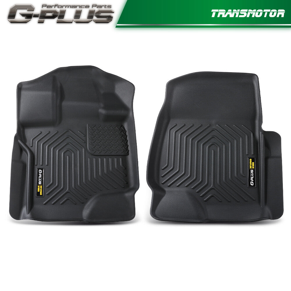 All Weather Floor Mats Front Liner Fits 15-24 for Super Crew Cab - v