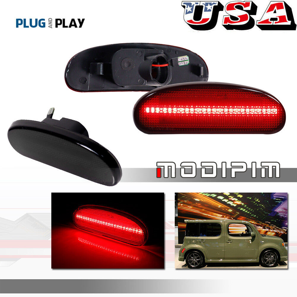Smoke lens rear fender side marker light suitable for 2009-14 CUBE # 26195-1FCOA- v