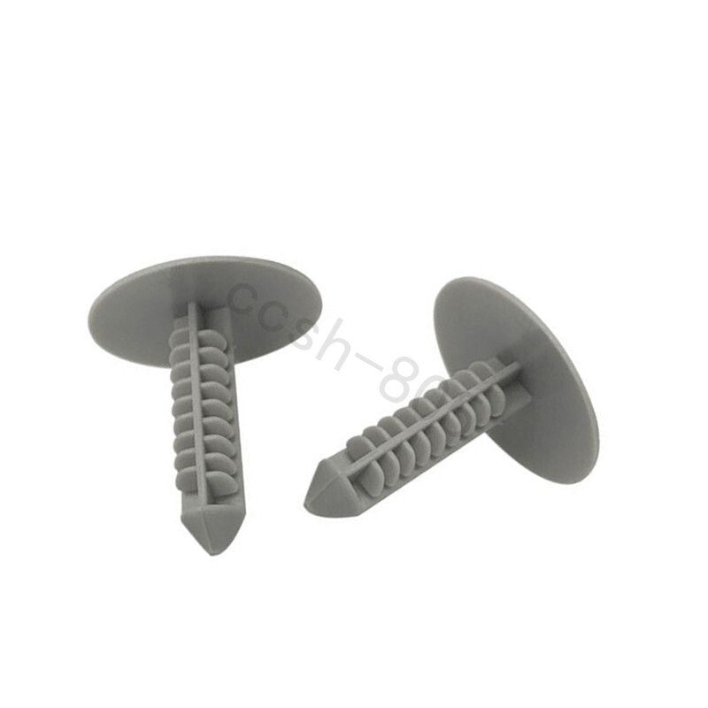 10 Pcs Gray Car Quarter Headlining Panel Trim Retainer Clips For Chevy