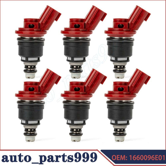 All-new 6-piece fuel injectors suitable for 96-99 for Infiniti I30 and 92-99 Maxima 1660096E01- n