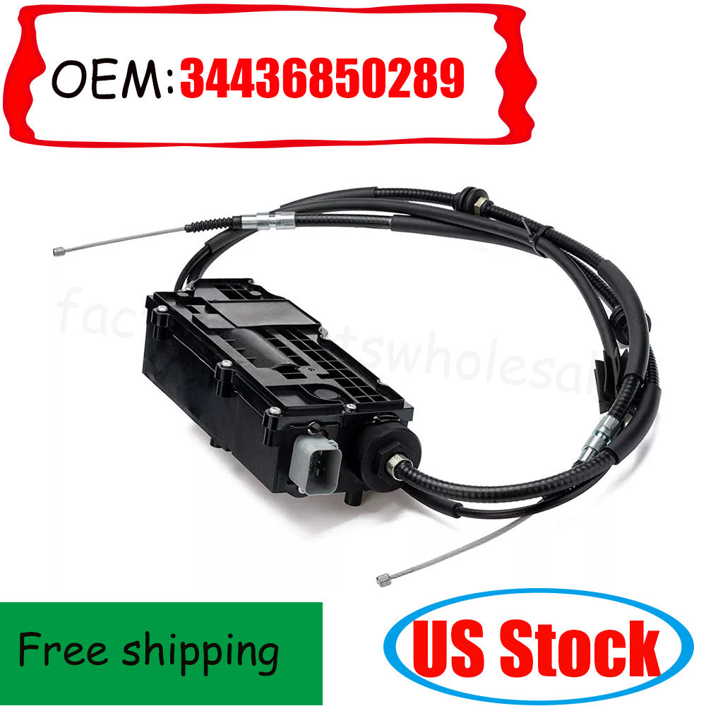 1-piece parking brake actuator with control unit suitable for X5, X6, E70, E71, E72 08-14- n
