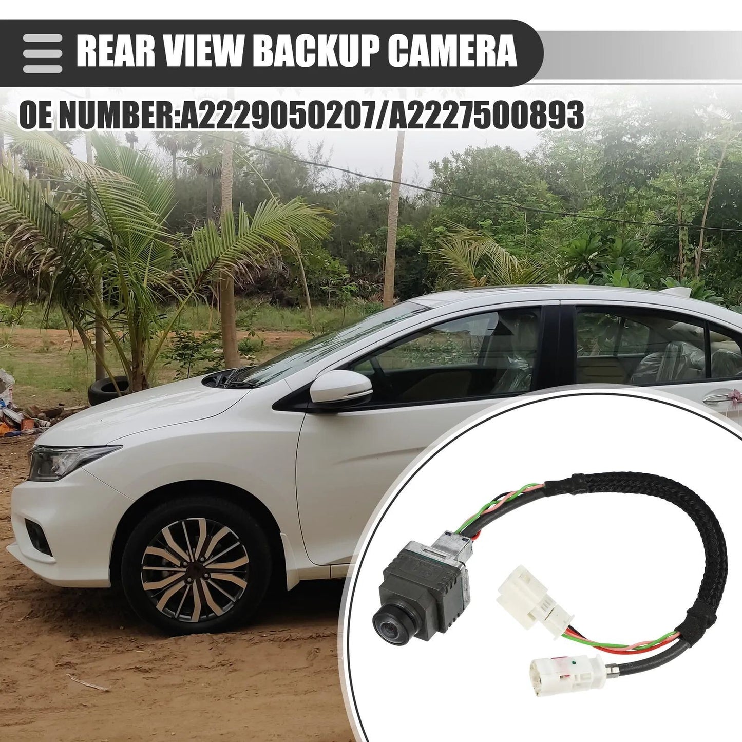 A2229050207 Automatic Rearview Backup Camera for Mercedes-Benz C300 (2015-2021)