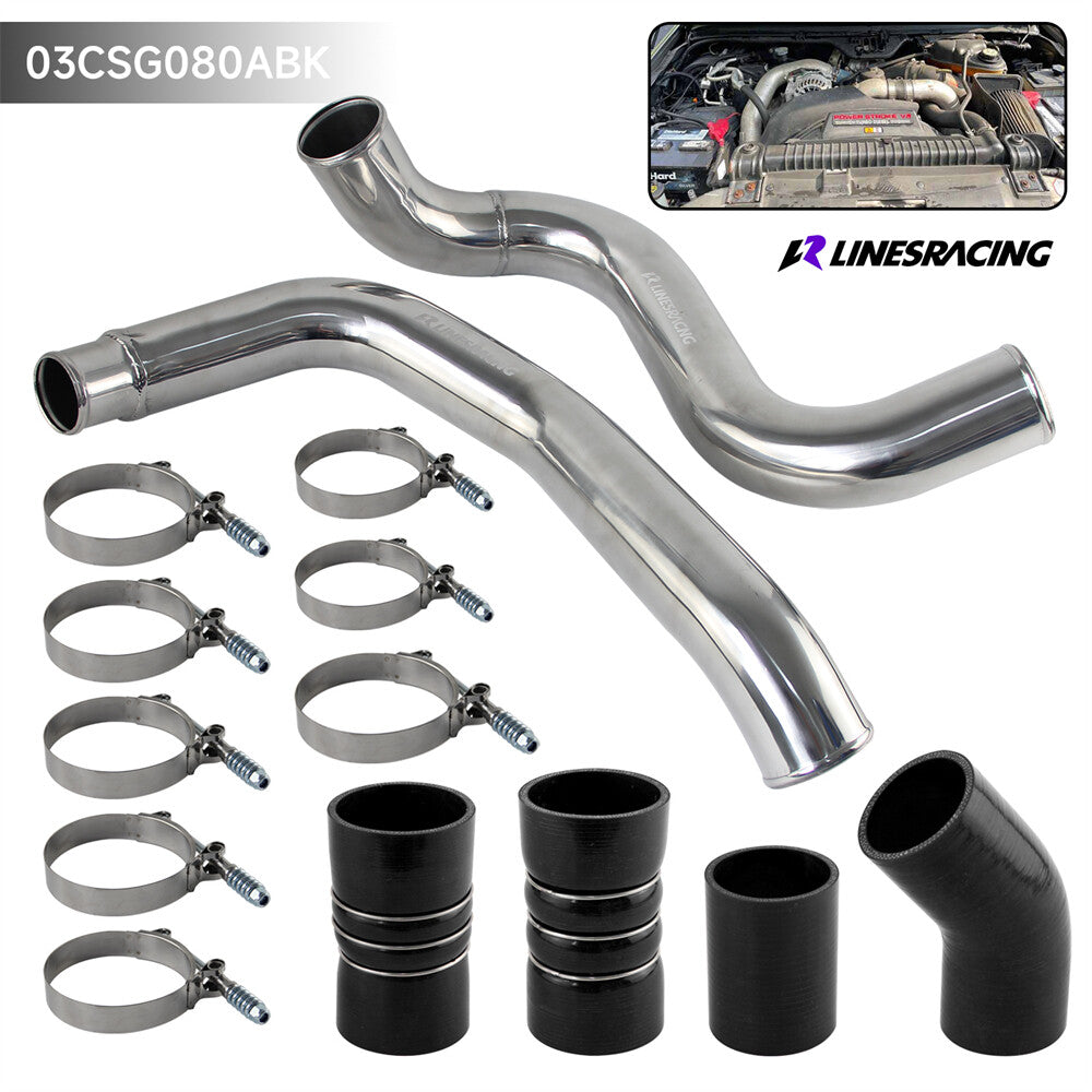 Intercooler Pipe Boot Kit For 2003-2007 for Ford 6.0L Diesel CAC Turbo