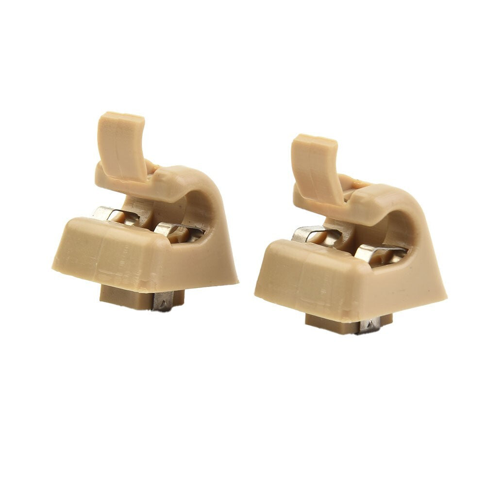 2pc/set Sun Visor Clips Holders Fits for Mercedes -W123,W124,W126,W140,W201 Parts v