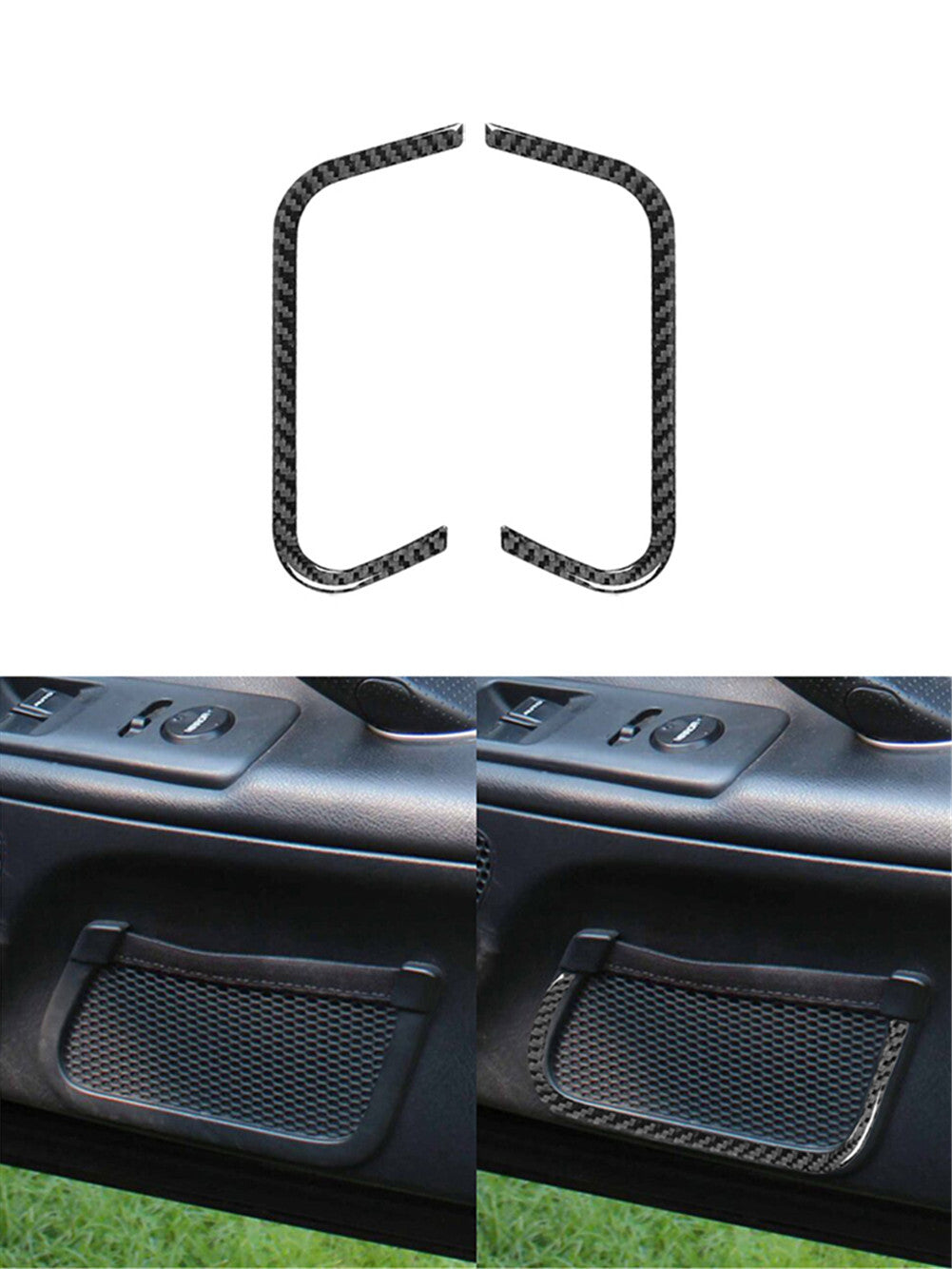 Suitable for Honda Accord 2018-2022 blue titanium center console gear shift plate cover- v