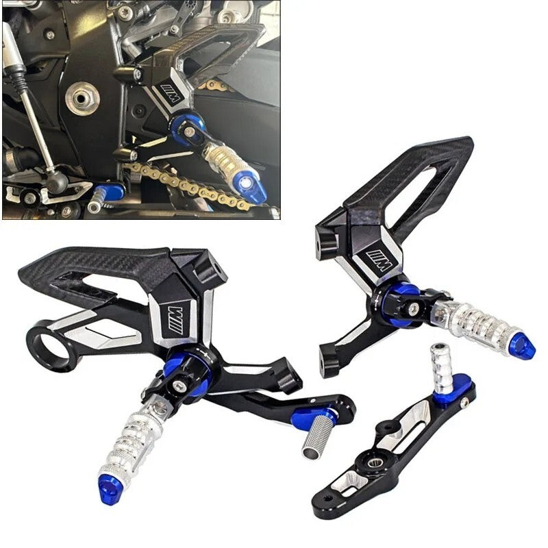 for BMW Footrest Kit Foot Peg Rear Adjustable Footrest S1000RR M1000R 2019-2024