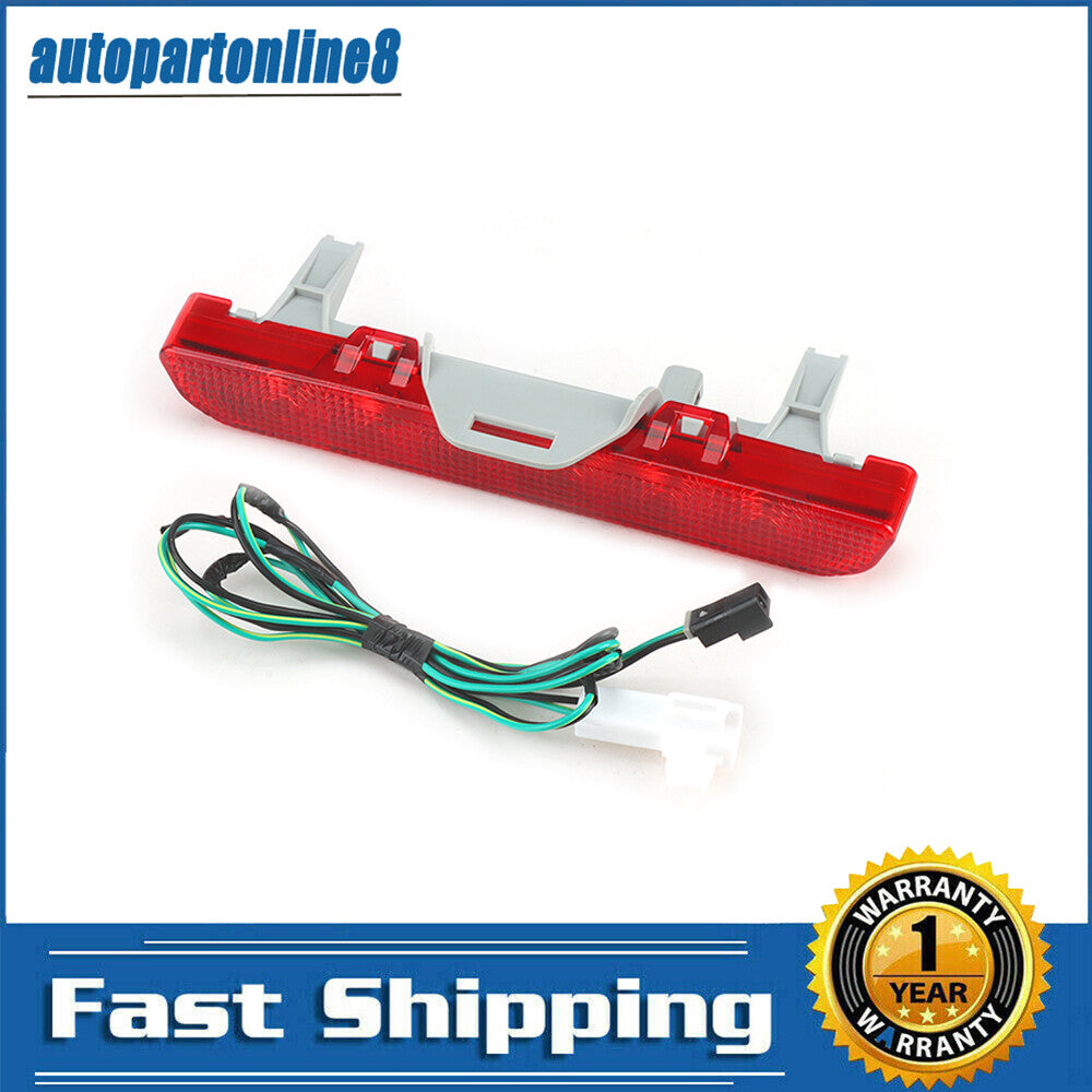 1x Center High Mount Stop Light for 2005-2012 for Toyota for Avalon 81570-AC030 Red Lens Q