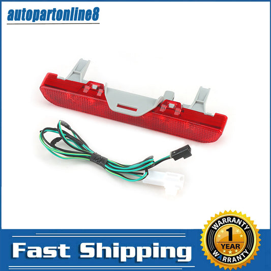 1x Center High Mount Stop Light for 2005-2012 for Toyota for Avalon 81570-AC030 Red Lens Q