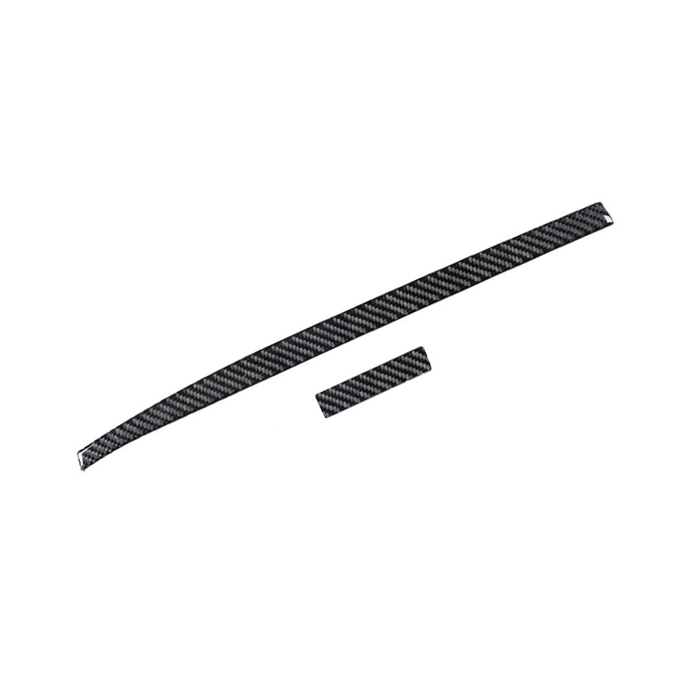 Carbon Fiber Automatic Gear Shift Panel Frame Trim Cover for Audi A4 S4 2005-08 v