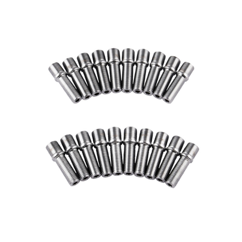 20x Extended Wheel Stud Converter Lug Bolt Screw Adapter Kit M12x1.5 to M12x1.5