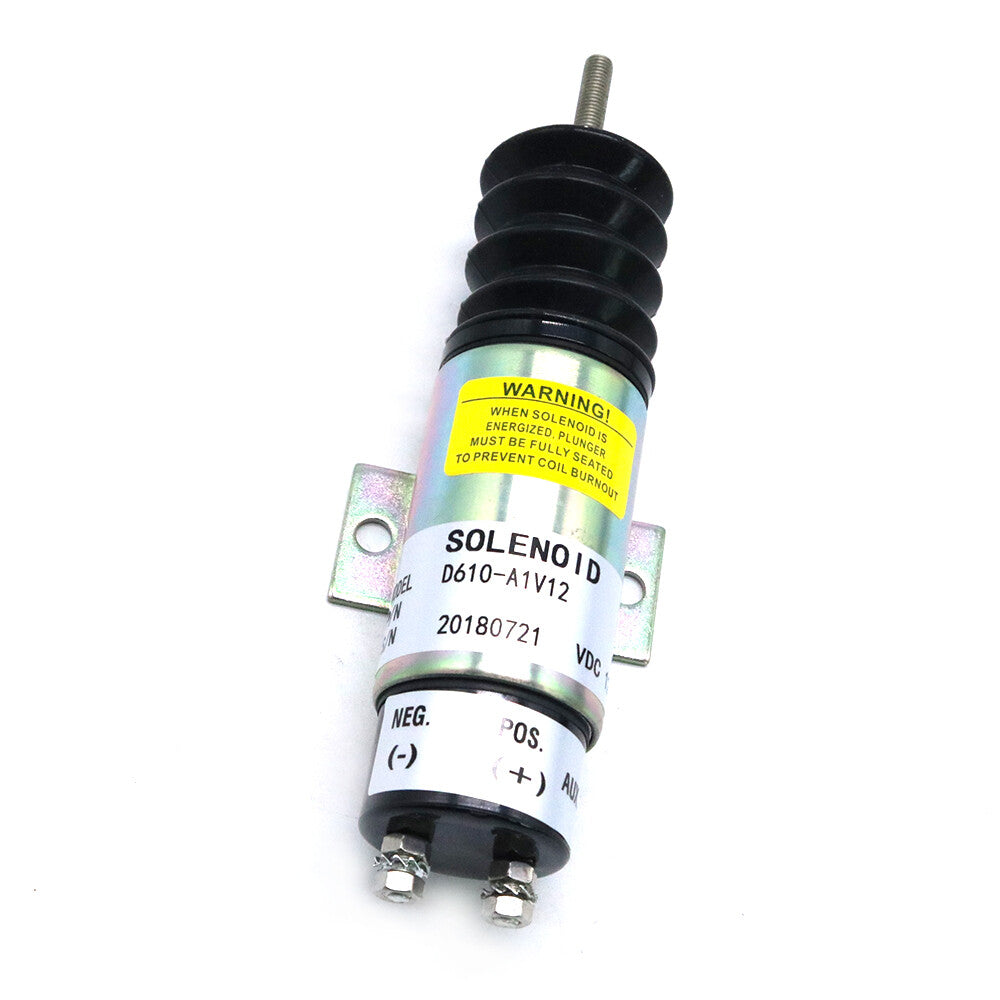 1X D610-A1V12 D610A1V12 Speed Solenoid Fits 12V Dual Coil Pull Solenoid GN-20780