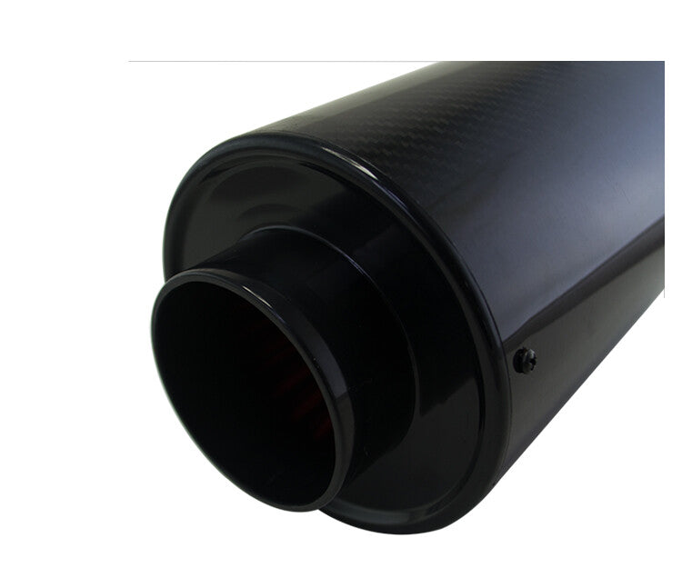 Auto Air Filter Box Cold Feed Induction Air Intake System Kit Carbon Fiber Q