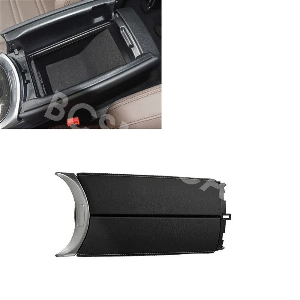 Car Center Console Organizer Armrest Storage Box Cover Fit For C300 C350E C400 Q