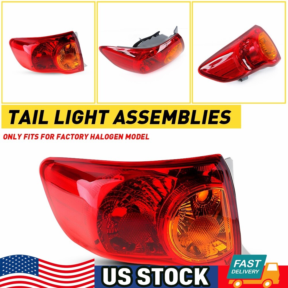 Applicable to 09-10 for Toyota for Corolla driver's side left taillight and brake light external assembly B