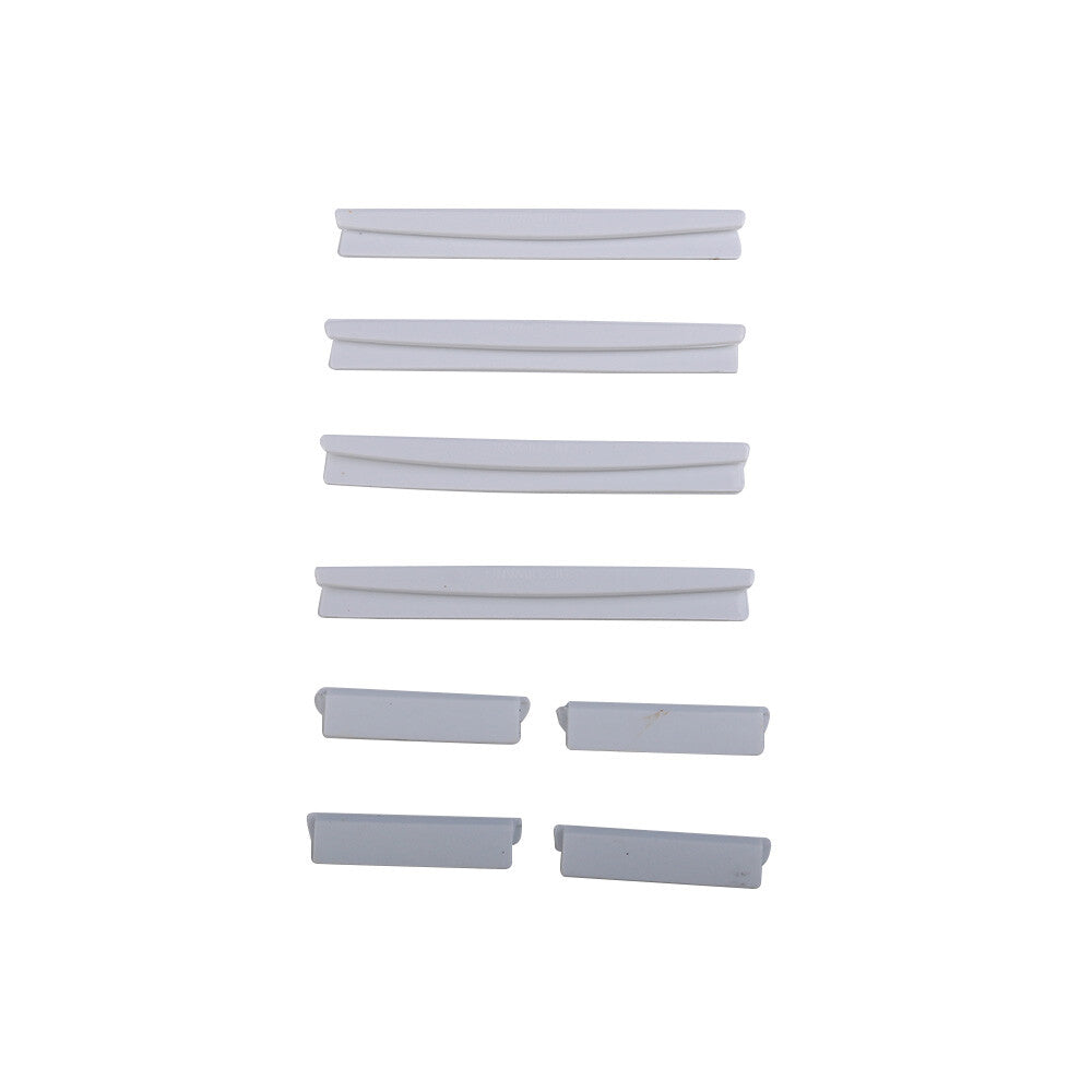 8 Pcs Transparent Door Edge Guard Strip Scratch Protector Anti-Collision Trim