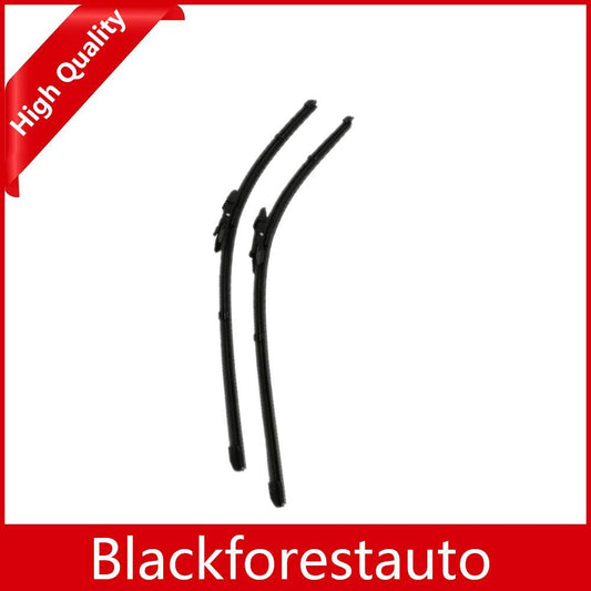 2Pcs For 2003-09 for BMW 5-Series E60 Sedan Front Windshield Wiper Blade Bracketless Q
